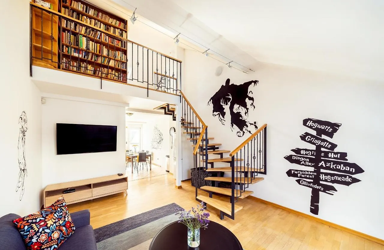 4Br 3Bath Balcony Central Harry Potter Penthouse Prag