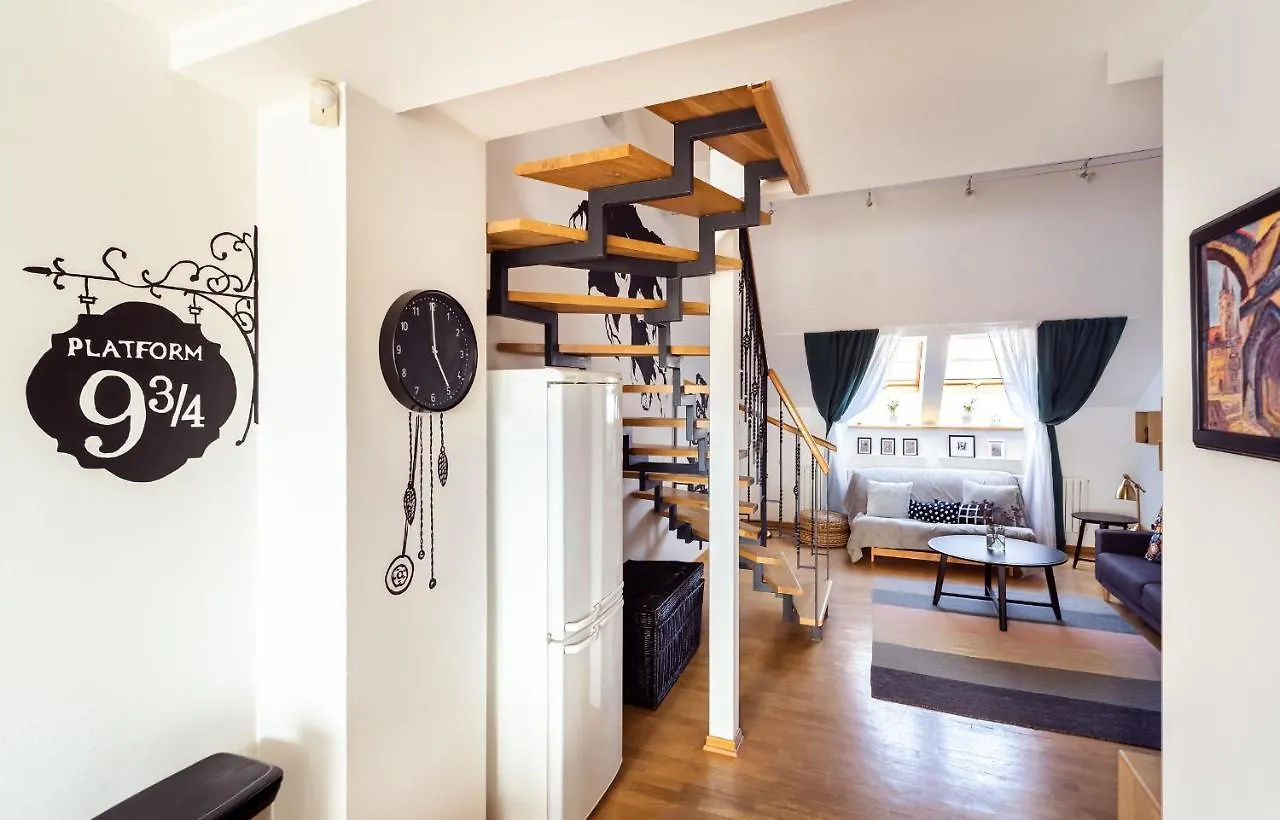 Apartment 4Br 3Bath Balcony Central Harry Potter Penthouse Prague Czech Republic