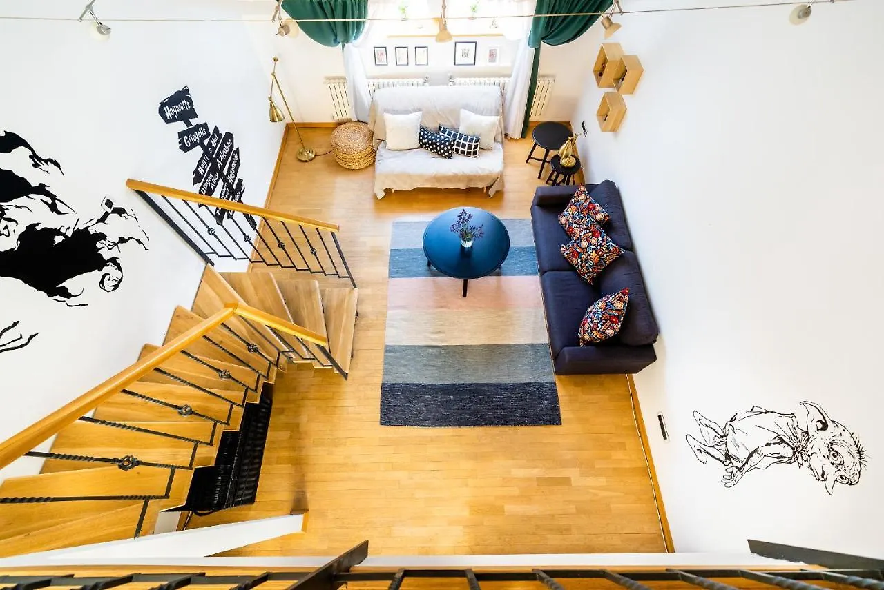 Apartment 4Br 3Bath Balcony Central Harry Potter Penthouse Prague Czech Republic