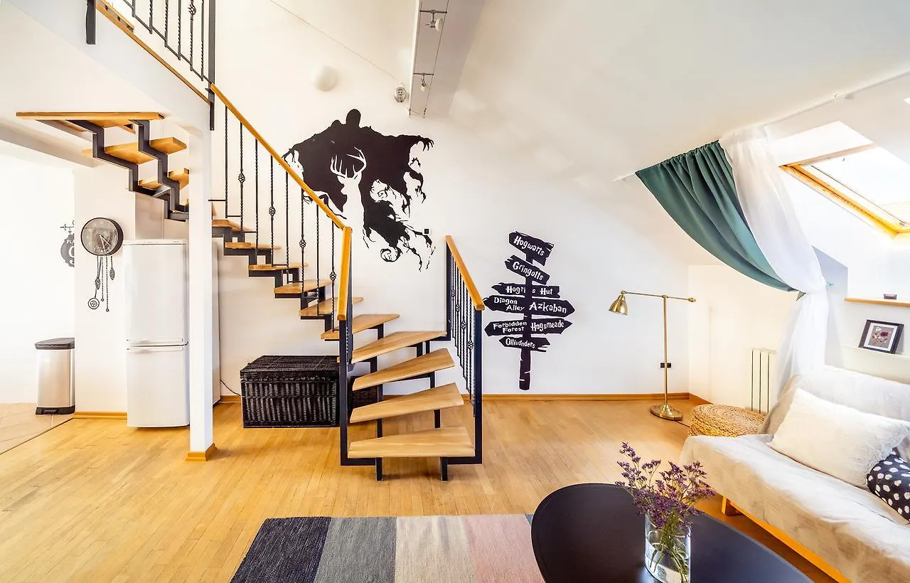 4Br 3Bath Balcony Central Harry Potter Penthouse Prague